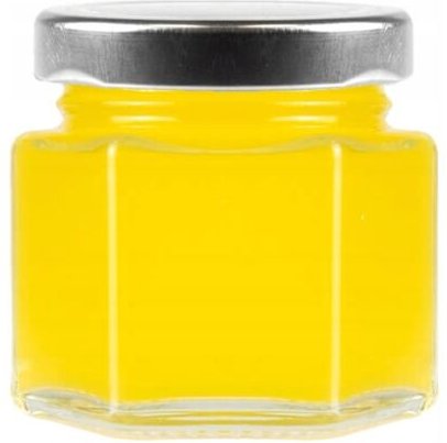 50-ml-Sechseckglas für Gewürze und Honig