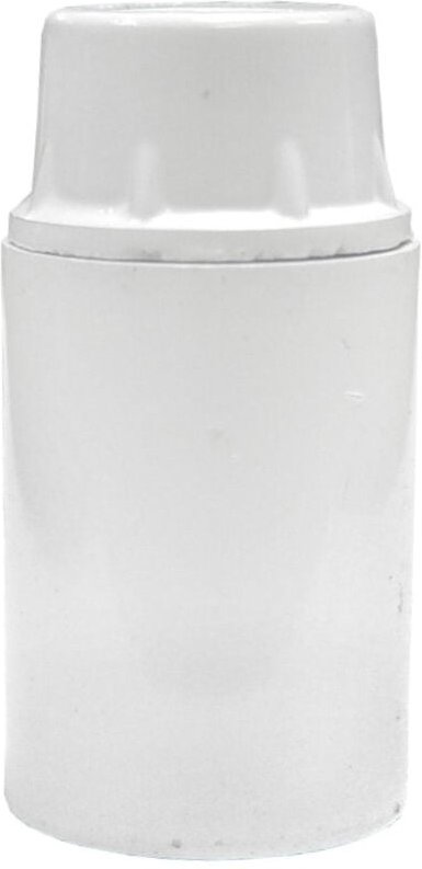 Glatte E14 Onlex weiße Lampenfassung 2a Blister