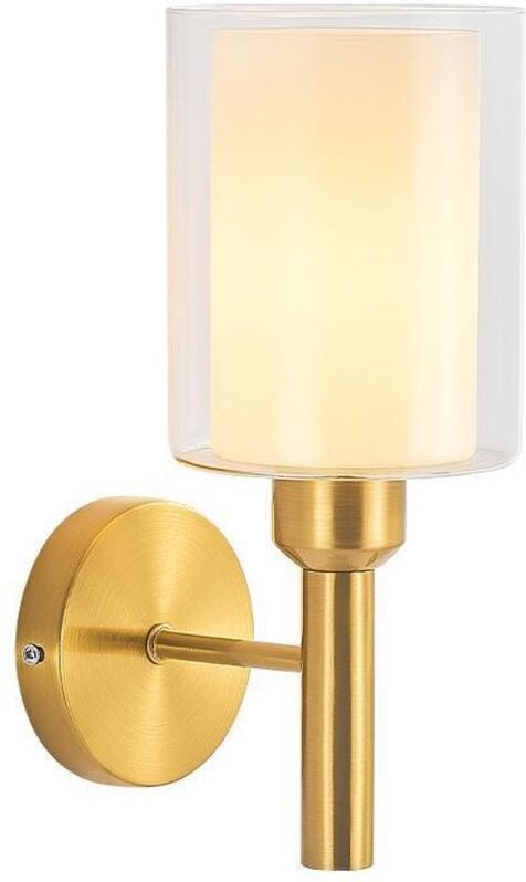 Moderne kreative LED-Wandleuchte Kupferfarbe einfache Innenwohnzimmertreppenwand Gangwandleuchte