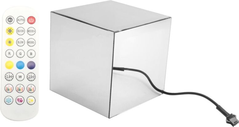 Tlily - 3D Cube Abyss Desktop Atmosphäre Licht Neuheit Cool und Bunte