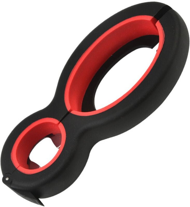 Sollbry - 6-in-1-Multifunktions-Dosenöffner für Senioren mit Arthritis – manueller Glasöffner für schwache Hände – rutsc...