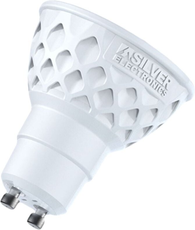 Silver Electronics - Multi-LED-Lampe silber electronic eco dichroic 4w=40w - gu10 - 3.000k - 120º - 390lm - warmes Licht...