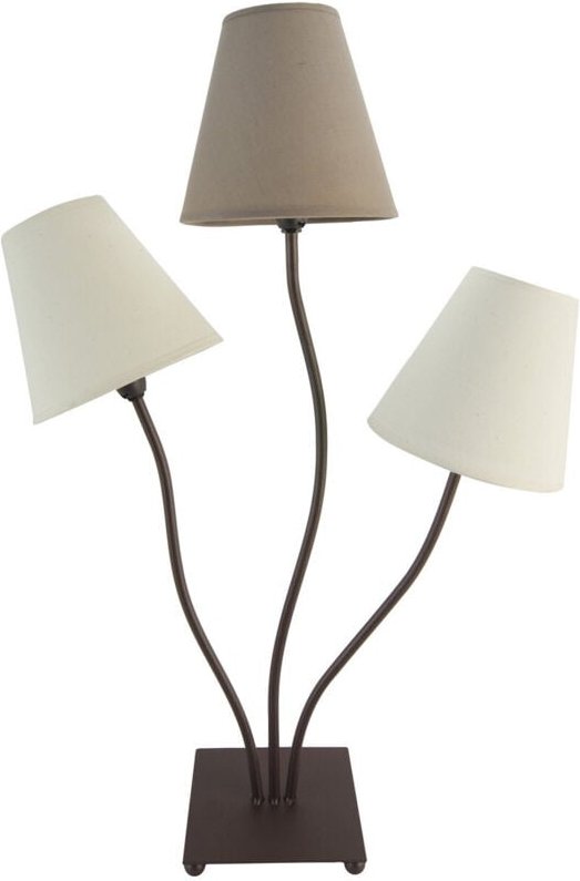 Naeve BOHO Tischlampe Beige 3xE14