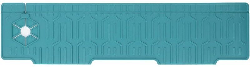 Doppelseitige Silikon-Wasserhahnmatte, wasserabweisender Spritzschutz für Spülbecken, verstellbares Lochdesign, hochwert...