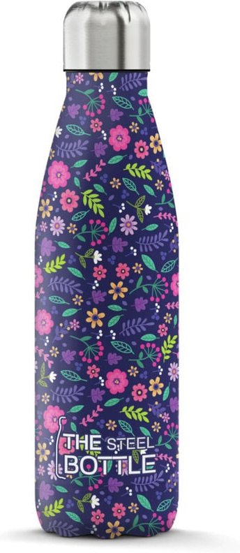 The Steel Bottle Art Series Fahrrad, Tägliche Nutzung, Fitness, Wandern, Sport 500 ml Edelstahl Mehrfarbig