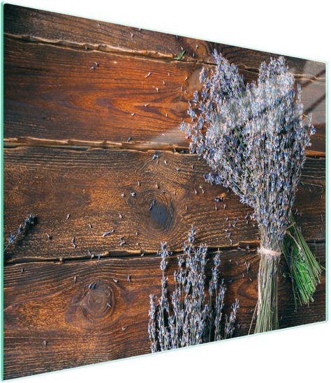 Glasschneidebrett 52x30 Lavendel