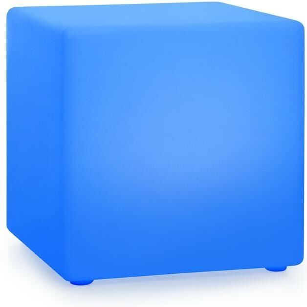 Blumfeldt - Shinecube xl Leuchtwürfel 40x40x40cm 16 Farben-LED 4 Licht-Modi weiß