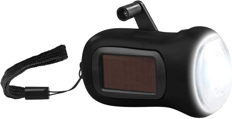 Pearl Solar-Taschenlampe mit Dynamo LTL-15.ds