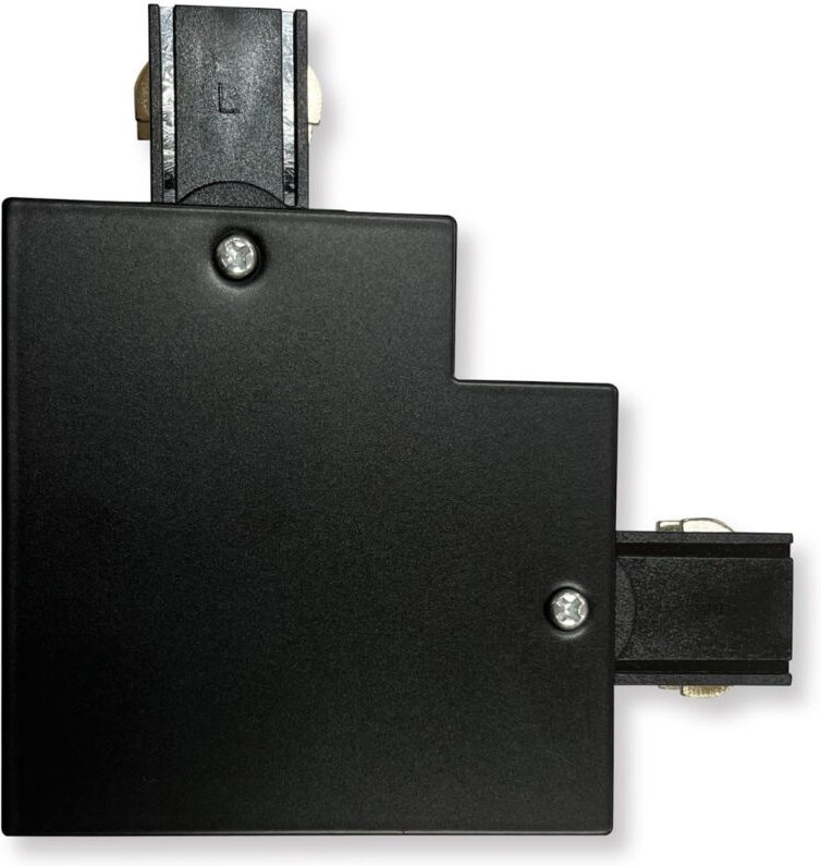 L-Stoß für versenkte Drehstromschiene - 90º - links