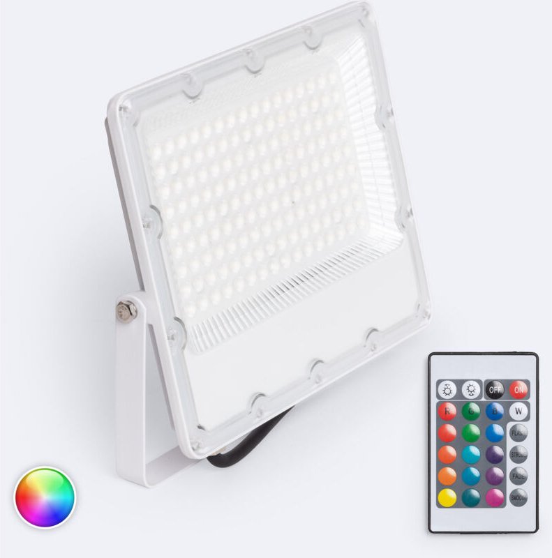 Efectoled - led- Fluter 100W rgb IP65 S2 Pro mit IR-Steuerung rgb