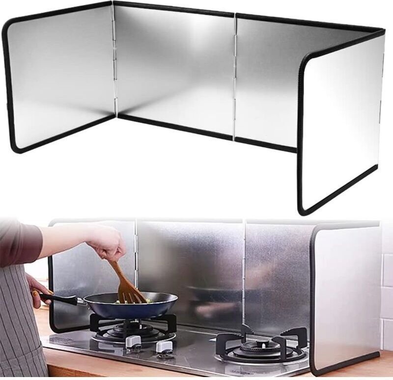 Faltbarer Spritzschutz - Spritzschutz - Sprühplatte - Spritzschutz