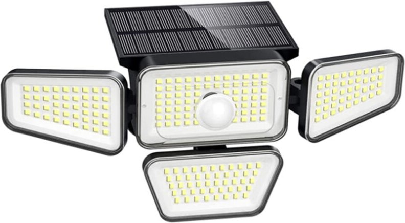 Zoternen - 270 solarbetriebene LED-Wandleuchten mit PIR-Bewegungssensor