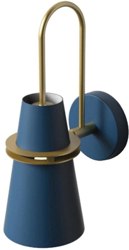 Moderne LED-Wandleuchte, Nachttischlampe, dekorative Beleuchtung für Zuhause, Blau
