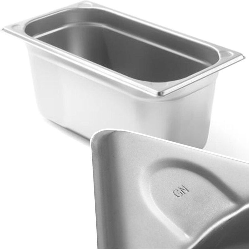 Gastronorm-Behälter 1/3, Kitchen Line, gn 1/3, 4L, (H)100mm - Hendi