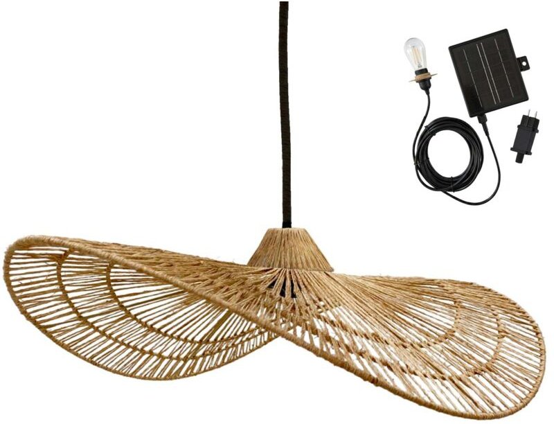 Solar Hängeleuchte Bohemian MARBELLA h14cm