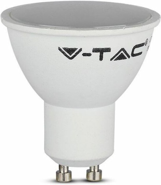 V-tac - GU10 LED-Strahler, 5 w, 110°, mattierte Abdeckung, Kaltweiß (Karton mit 3 Stück)