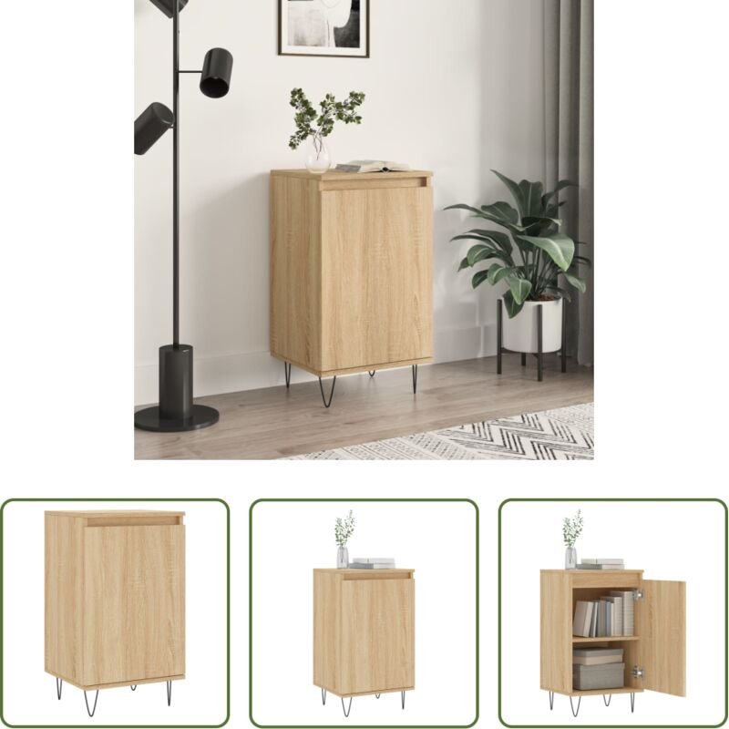 Sonoma-Eiche - Sideboard Sonoma-Eiche 40x35x70 cm Holzwerkstoff