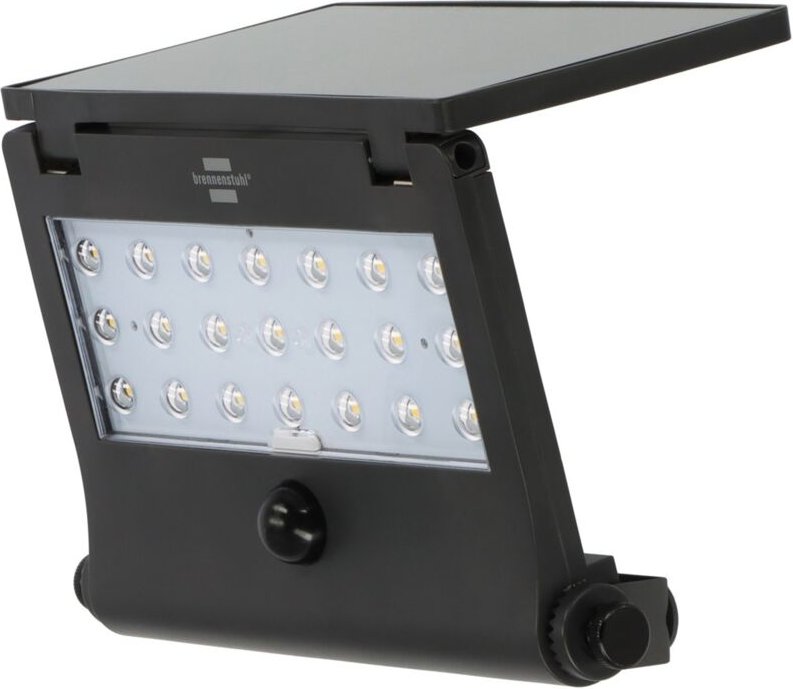 Solar led Strahler sol 1000 Pad / led Wandleuchte für außen mit Bewegungsmelder (Solarlampe IP65, 1000lm, 4 verschiedene...