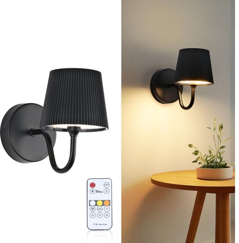 LED Wandleuchte Innen kabellos, wiederaufladbar, 5200mAh Akku