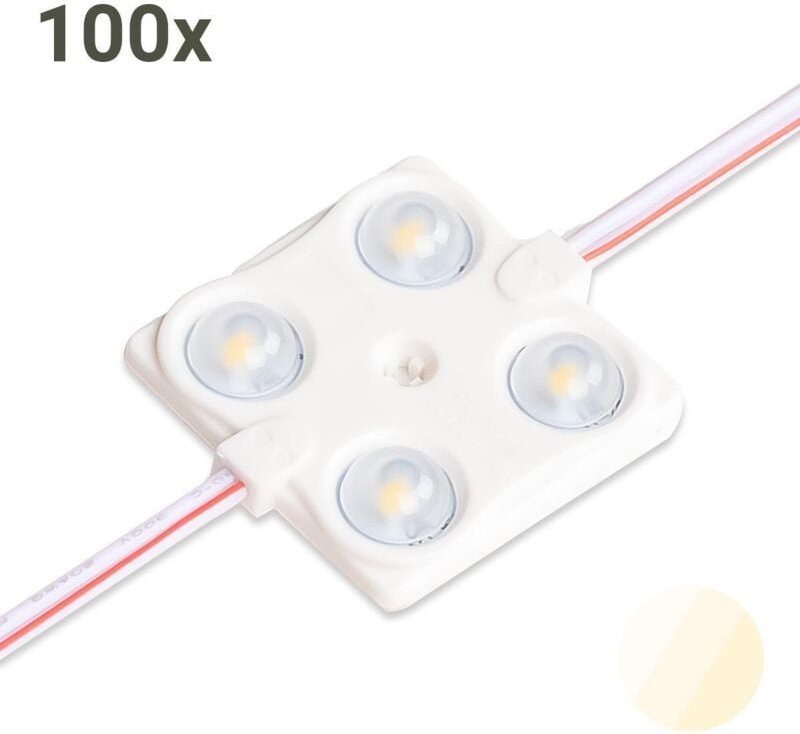 LED Modul 4500K 1.44W 160° 12V IP68 (100 Stück VPE)