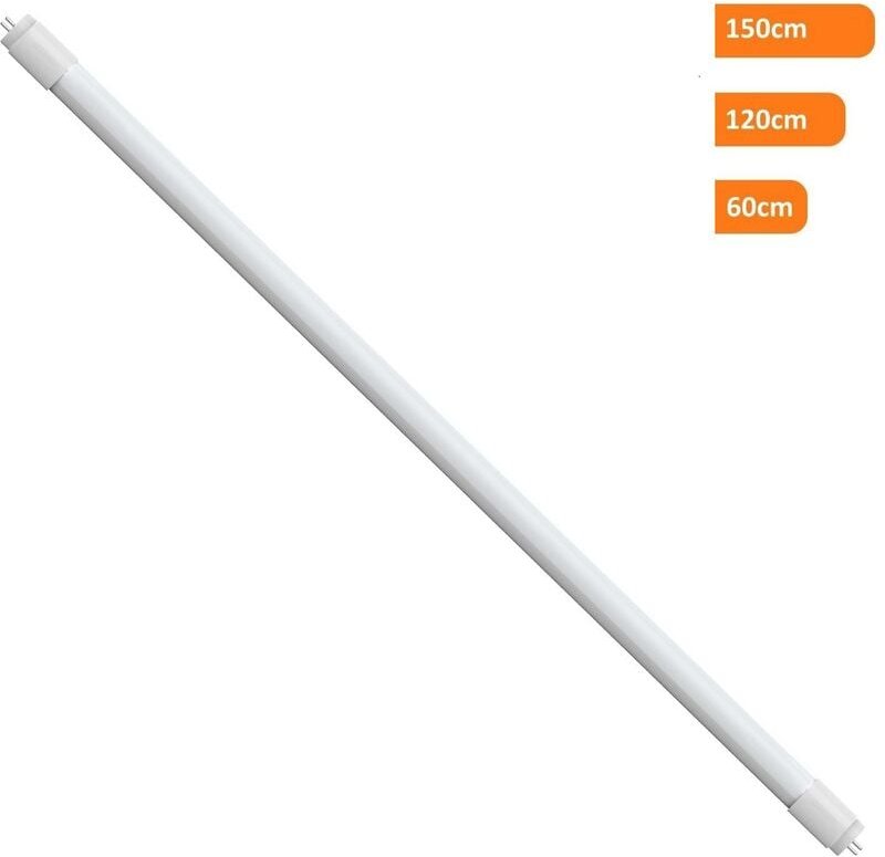 Aigostar - 2x 120cm led G13 T8 Tube Röhre Lampe 18W Nano Leuchtstoffröhre ( 4000K ) Neutralweiß