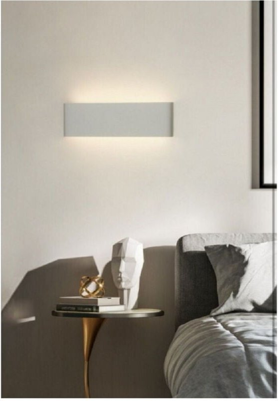 Thumbnail - Trade Shop Traesio - Trade Shop - anwendung muro led 15 w doppia emissione von bianco luce retangolare modern E57 -