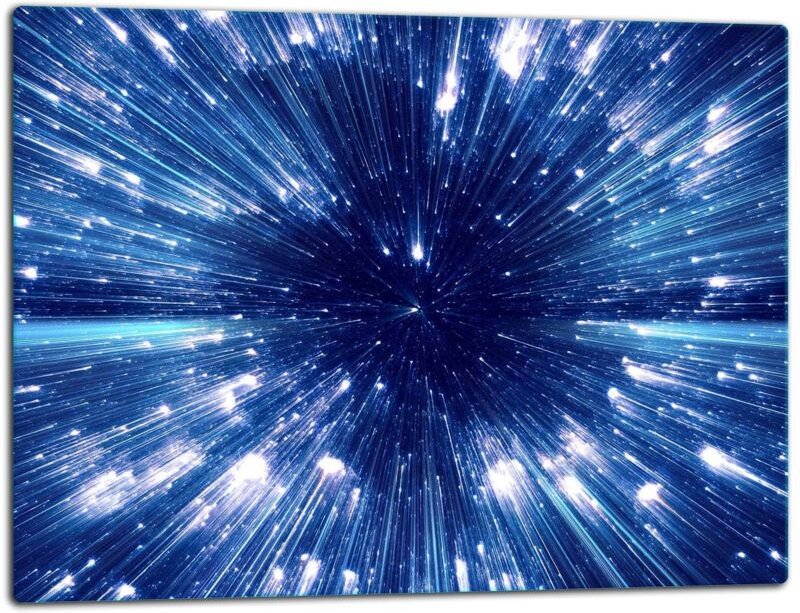 GlassplattenschneideBrett 52x40 Sterne