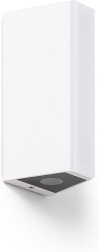 LED Wandleuchte für Außenbereich Aluminium doppelseitige Beleuchtung Hisar S Weiß