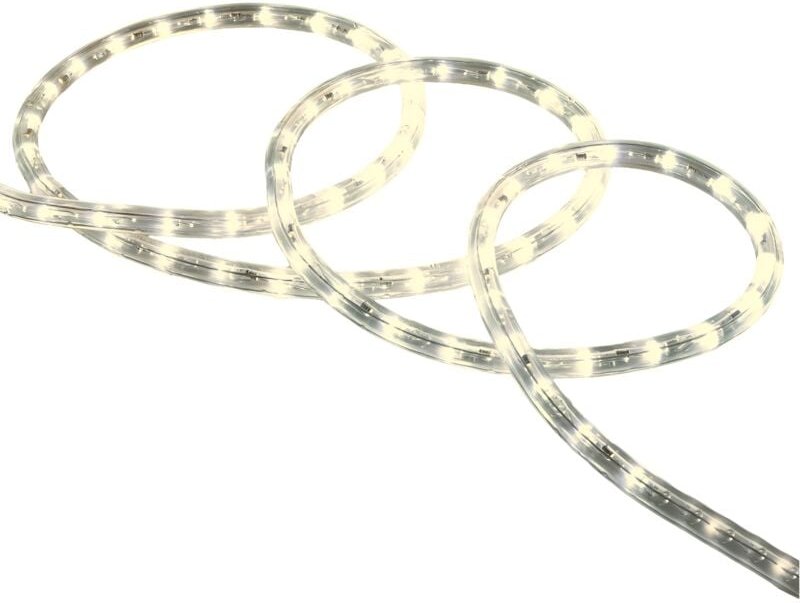 Efectoled - LED-Schlauch Rund 220V ac 36 LEDs/m Neutralweiß IP65 nach Mass Schnitt alle 100 cm 4 m