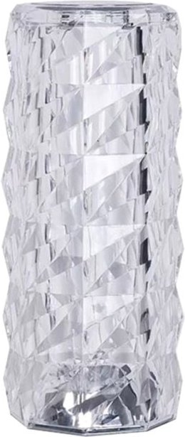 16 Farben Rose Rays Kristall Diamant Tischlampe, Lampe, USB-Lade-Touch-Lampe