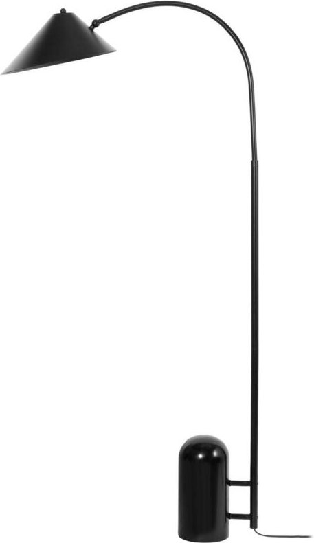 Stehlampe "Alviero" aus Metall für Wohnzimmer & Esszimmer von Lucande