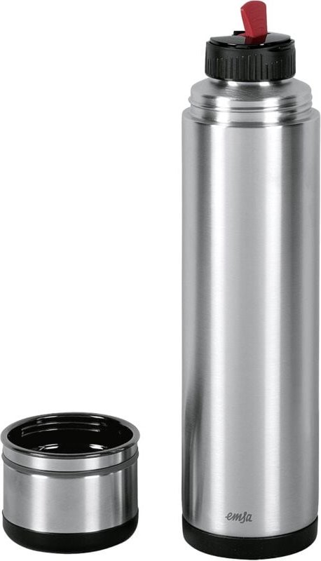 Thumbnail - Isolierflasche Mobility 1l schwarz/anthrazit