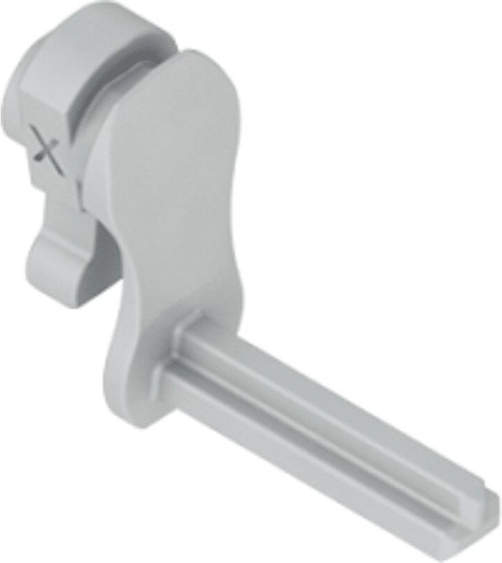 Thumbnail - Adapter Quadro 9219965, einseitig, Typ b, grau - Hettich