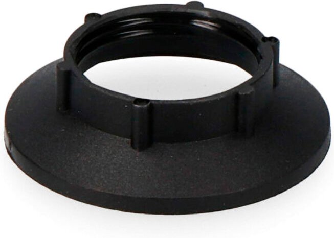 EDM - Unterlegscheibe für E14-Lampenfassung Schwarz Solera 731