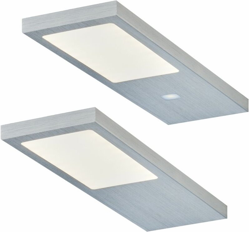 Led Unterbauleuchte Küche 2x4 w, Küchenleuchte Gamma warmweiss