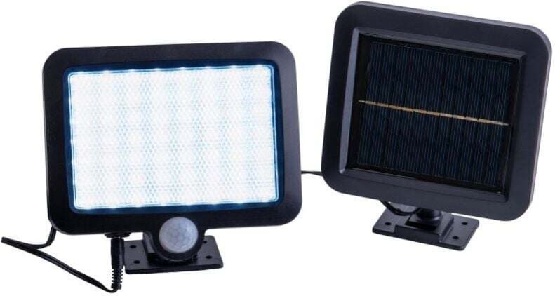 Solar Außenleuchte Solarpanel Berto Bewegungsmelder schwarz Strahler & Flutlichter