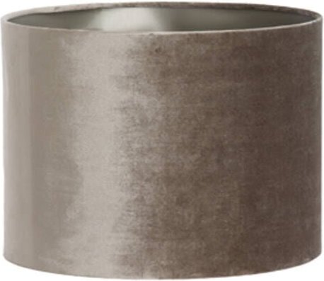 Lampenschirm - Palata - braun - textil - ø 20cm - Light&living