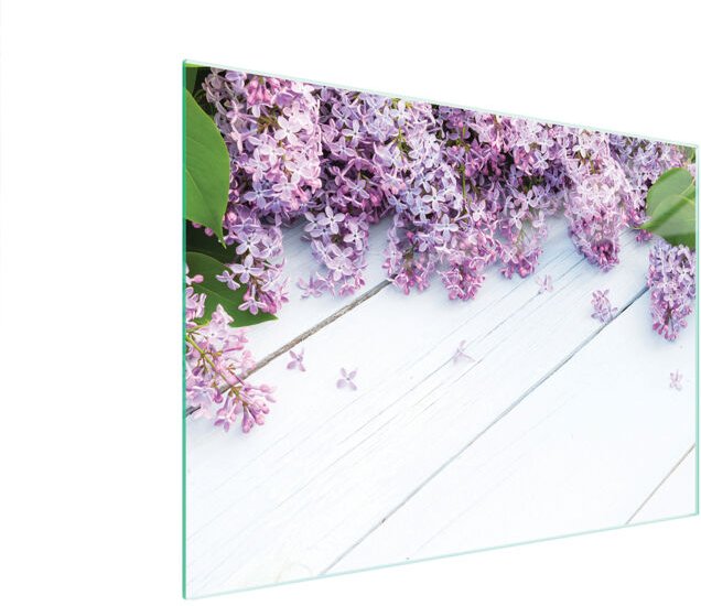Glasschneidebrett 40x30 Flieder