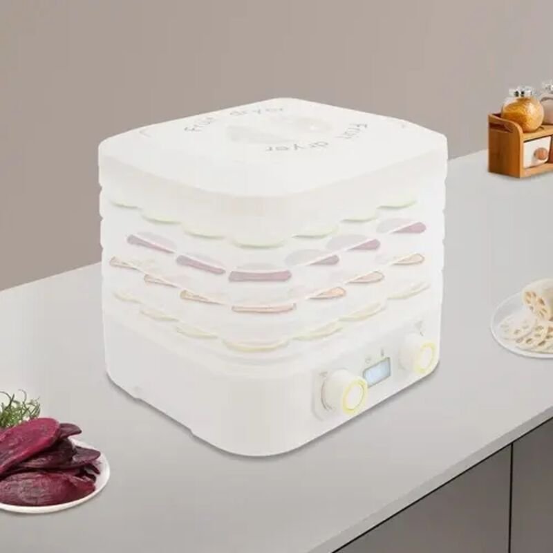 Obst und Gemüse Trockner Trockner, weiße Lebensmittel Trockner, 5 Palette große Kapazität Trockner, 22 19 26cm