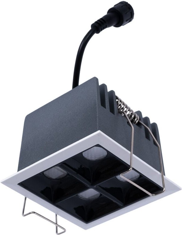 LED Einbaustrahler 8W UGR18 - CRI90 - OSRAM LED - Weiß