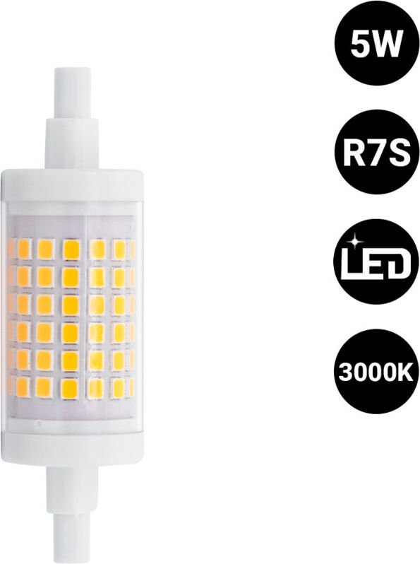 LED-R7S-Lampe - 78mm - 520lm - 5W