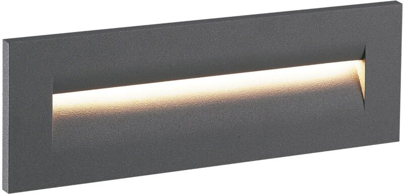 Einbauleuchte Wand Amberes Ip65 Led Smd 9w 760lm Cri80 3000k 42º Anthrazit