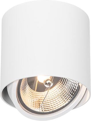 Smarter, dreh- und neigbarer Aufbaustrahler weiß inkl. Wifi GU10 111mm - Impact