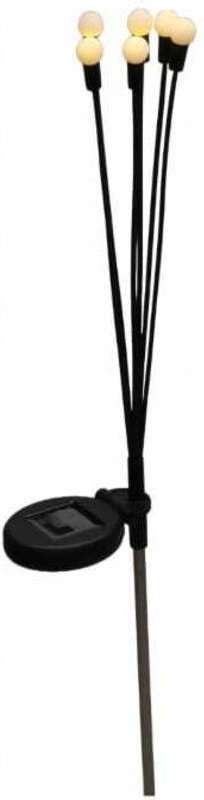 Solar-Gartenleuchte 75 cm mit 6 weißen LEDs