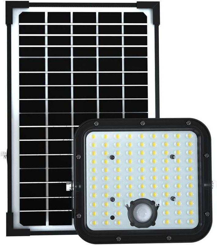 V-tac - VT-432 10310 LED-Flutlichtstrahler, Solarmodul 30 w Neutralweiß