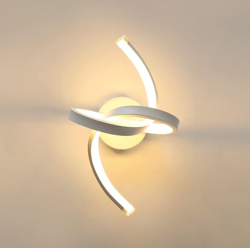 Comely - Moderne LED-Wandleuchte, 16 w, 220 v, einfache Persönlichkeit, Innenwandleuchte, 3500 k, warmweiße Beleuchtung,...