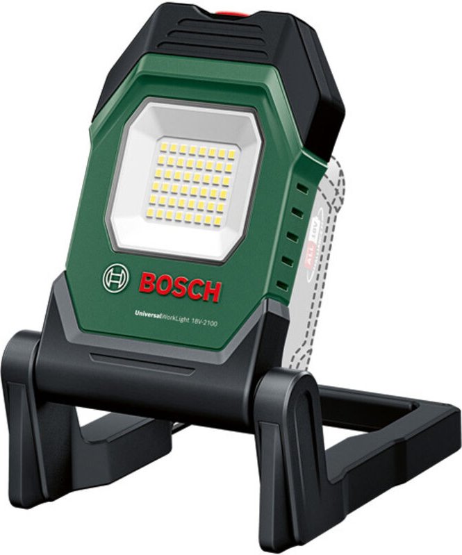 Akku- LED-Arbeitsleuchte/Baustellenlampe/mobiler Strahler UniversalWorkLight 18V-2100 (max. 2100 Lumen, 3 Helligkeitsstu...