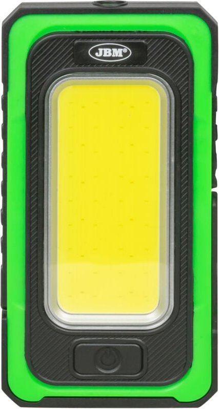 JBM54379 Tragbarer LED-Scheinwerfer mit wiederaufladbarem Solar-Magnetfuß - 800 lm