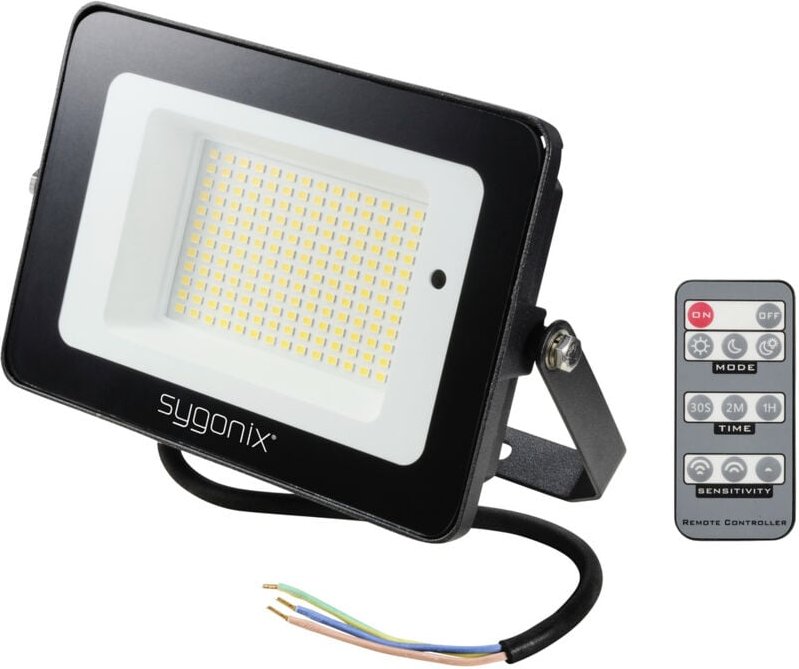 Thumbnail - Sygonix - SY-5995284 LED-Außenstrahler mit Bewegungsmelder eek: c (a - g) 30 w Neutralweiß