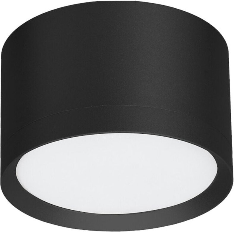 Moderner schwarzer runder Deckenspot Ø 8,2 cm 1xGX53 15W CYKLOP Milagro